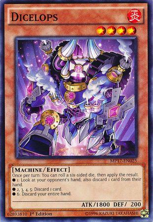 Dicelops MP17-EN025 YuGiOh 2017 Mega-Tin Mega Pack