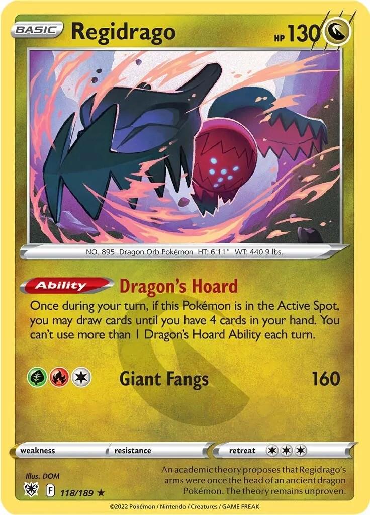 Regidrago #118 Pokemon Astral Radiance