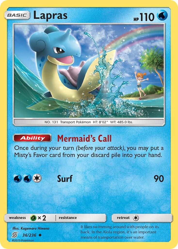 Lapras #36 Pokemon Unified Minds