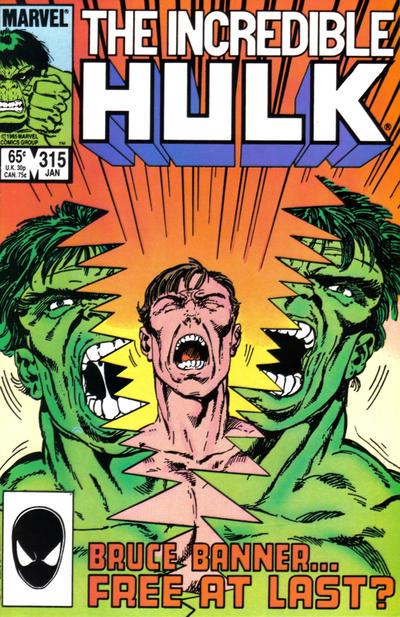 The Incredible Hulk #315 (1986) Comic Books Incredible Hulk