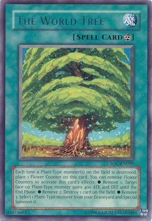 The World Tree CSOC-EN059 YuGiOh Crossroads of Chaos