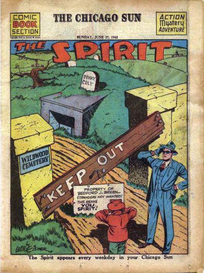 Spirit #6/27/1943 (1943) Comic Books Spirit