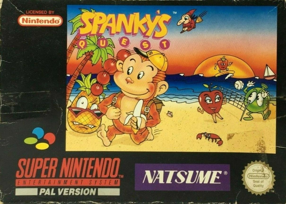 Spanky's Quest PAL Super Nintendo