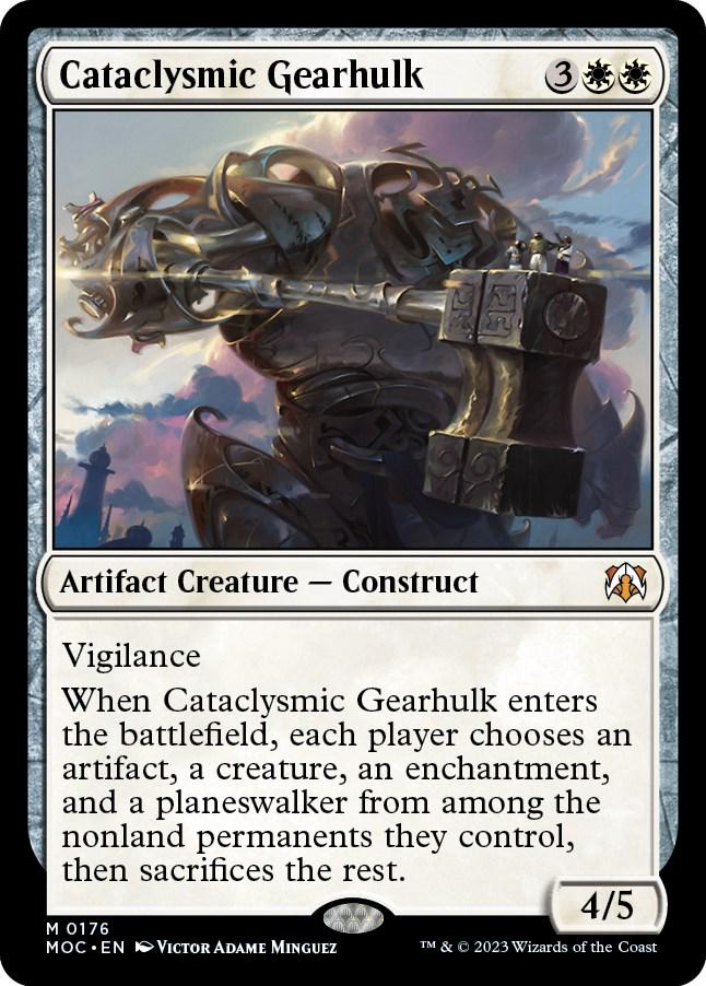 Cataclysmic Gearhulk #176 Magic March of the Machine Commander