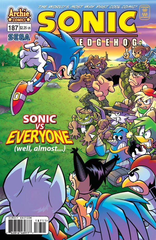 Sonic the Hedgehog #187 (2008) Comic Books Sonic the Hedgehog