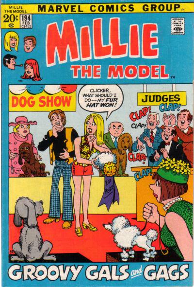 Millie the Model #194 (1972) Comic Books Millie the Model