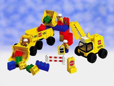 Big Wheels Road Worker Set #2814 LEGO DUPLO