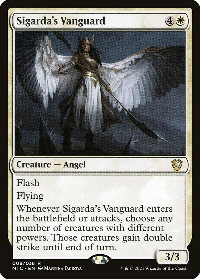 Sigarda's Vanguard #8 Magic Midnight Hunt Commander