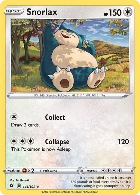 Snorlax #141 Pokemon Rebel Clash