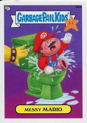 Messy MARIO #45a Garbage Pail Kids 2013 Mini