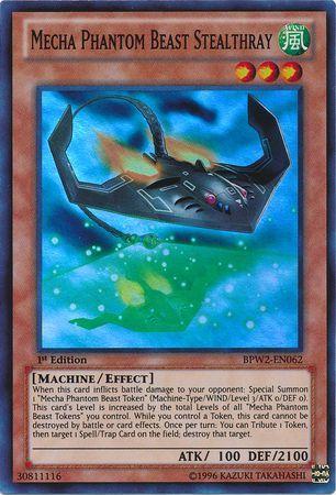 Mecha Phantom Beast Stealthray BPW2-EN062 YuGiOh Battle Pack 2: War of the Giants Round 2