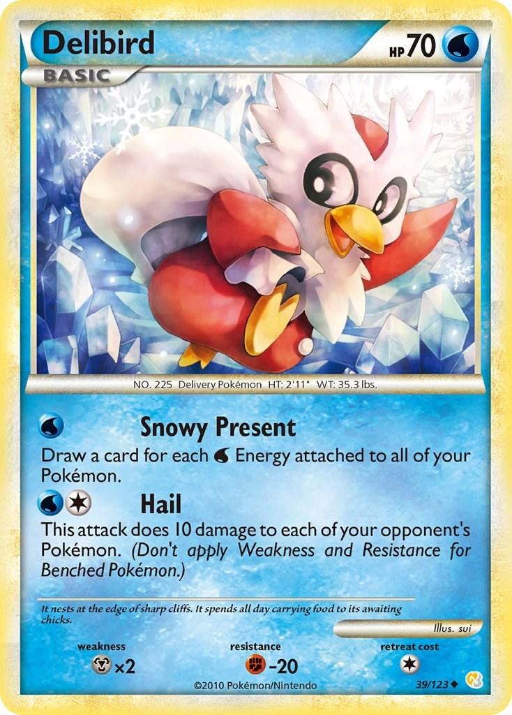 Delibird #39 Pokemon HeartGold & SoulSilver