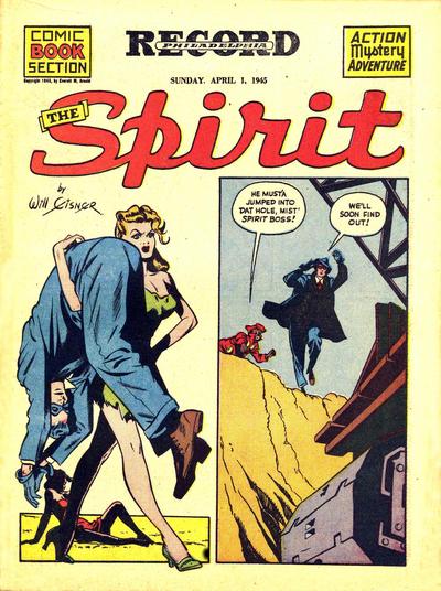 Spirit #4/1/1945 (1945) Comic Books Spirit