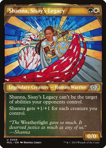 Shanna, Sisay's Legacy #59 Magic Multiverse Legends