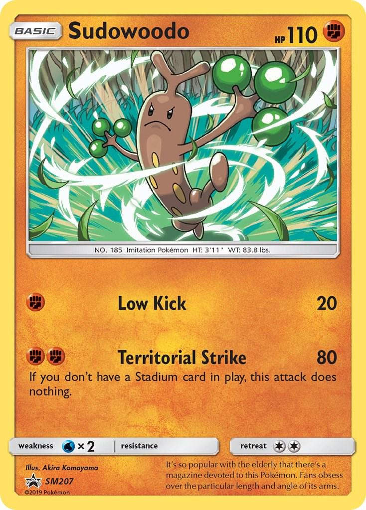 Sudowoodo #SM207 Pokemon Promo