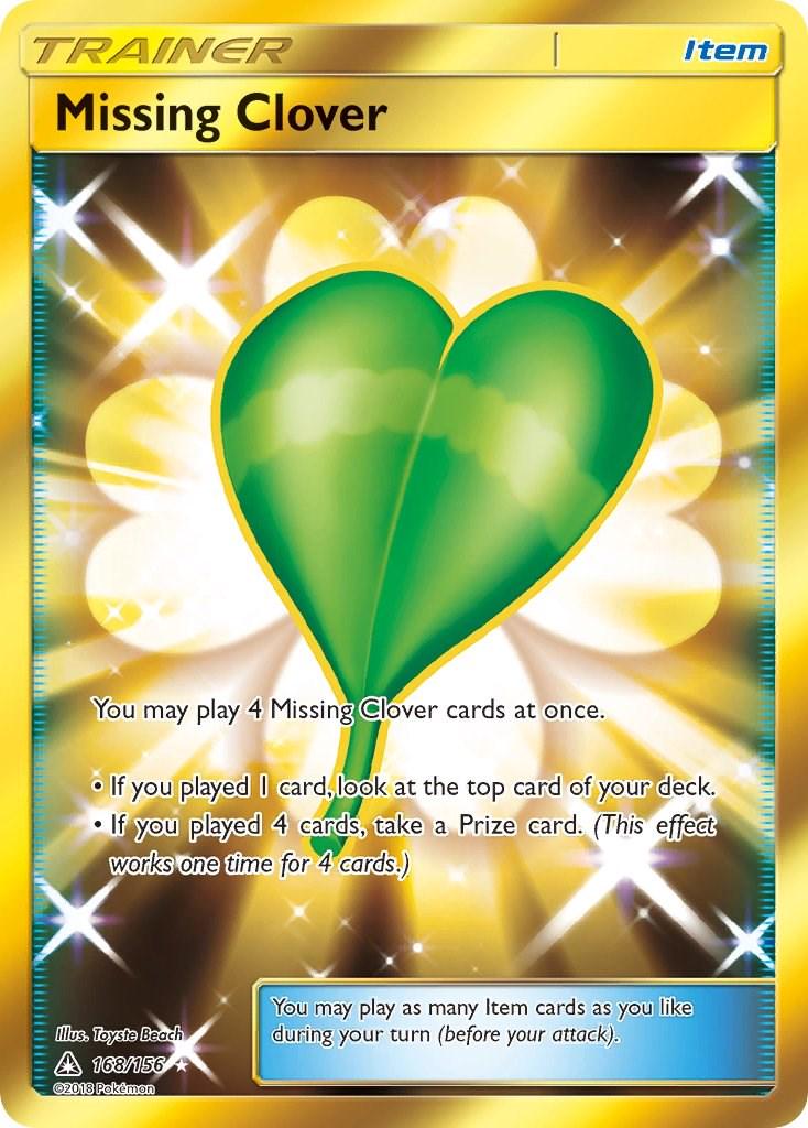 Missing Clover #168 Pokemon Ultra Prism