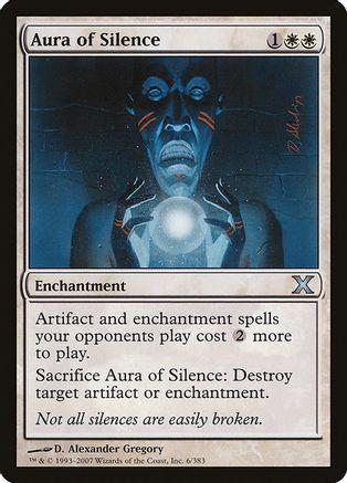 Aura of Silence Magic 10th Edition