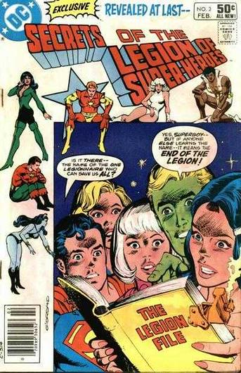 Secrets of the Legion of Super-Heroes #2 (1981) Cover Art