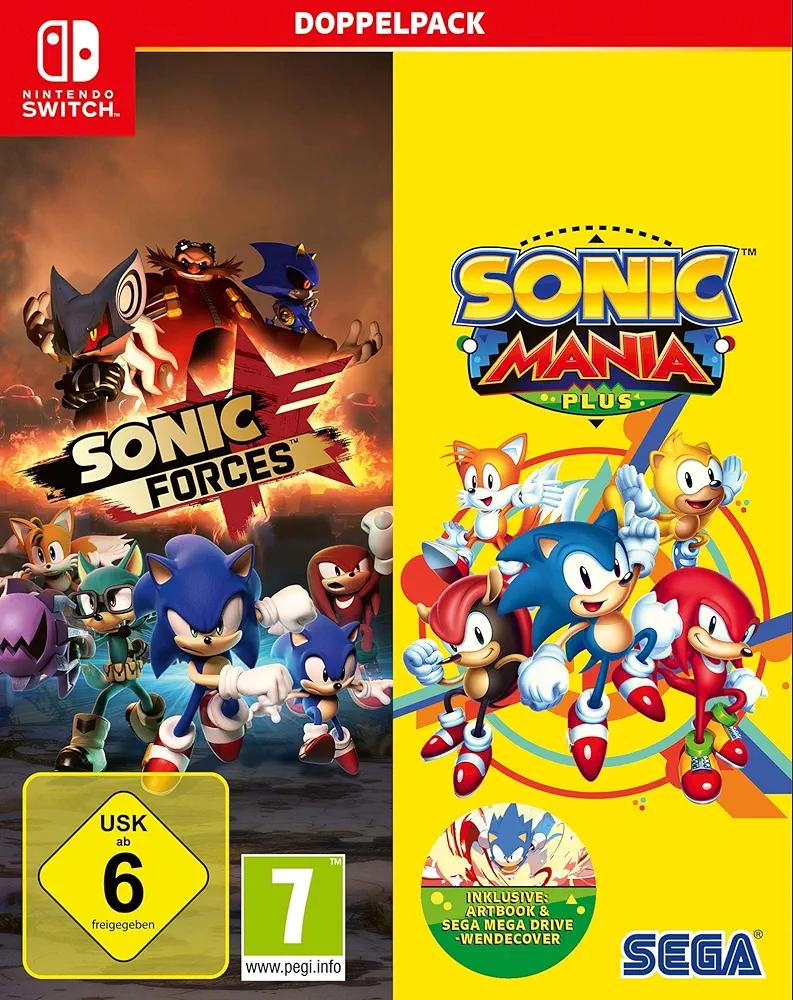 Sonic Mania Plus And Sonic Forces Double Pack PAL Nintendo Switch