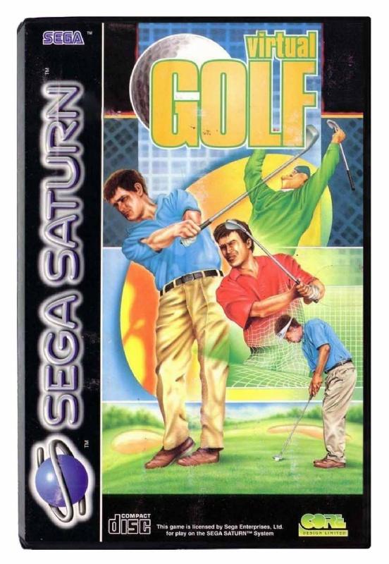 Virtual Golf PAL Sega Saturn