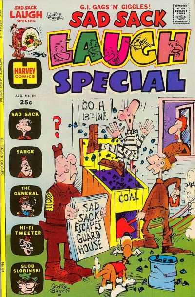 Sad Sack Laugh Special #84 (1969) Comic Books Sad Sack Laugh Special