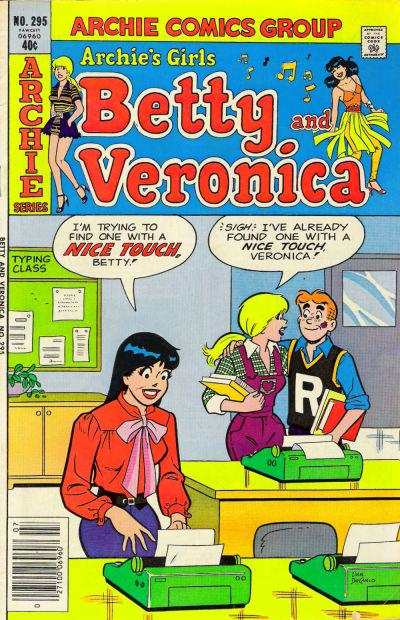 Archie's Girls Betty and Veronica #295 (1980) Comic Books Archie's Girls Betty and Veronica