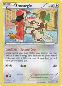 Smeargle #123 Pokemon BREAKthrough