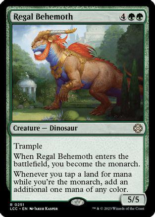 Regal Behemoth #251 Magic Lost Caverns of Ixalan Commander