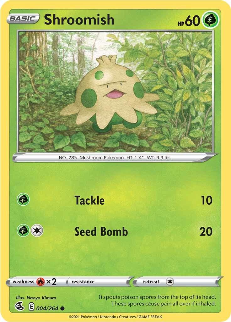 Shroomish #4 Pokemon Fusion Strike