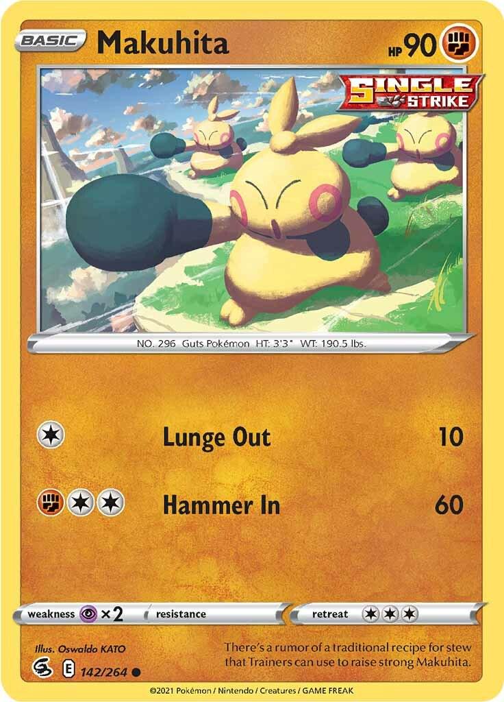 Makuhita #142 Pokemon Fusion Strike
