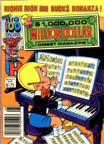 Richie Rich Million Dollar Digest #13 (1989) Comic Books Richie Rich Million Dollar Digest