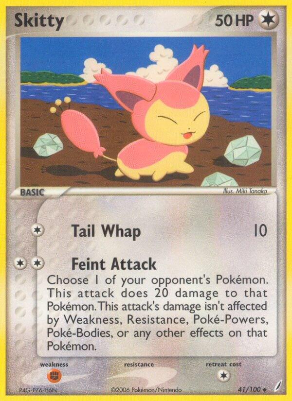 Skitty #41 Pokemon Crystal Guardians