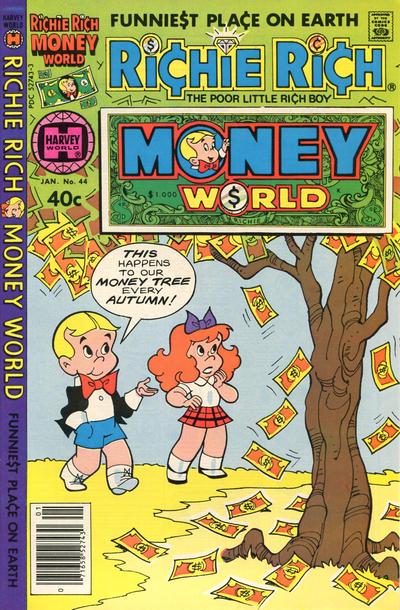Richie Rich Money World #44 (1980) Comic Books Richie Rich Money World