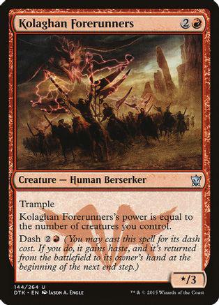 Kolaghan Forerunners #144 Magic Dragons of Tarkir