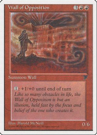 Wall of Opposition Magic Chronicles