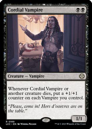 Cordial Vampire #189 Magic Lost Caverns of Ixalan Commander