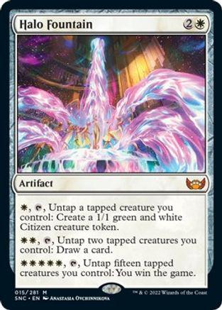 Halo Fountain #15 Magic Streets of New Capenna