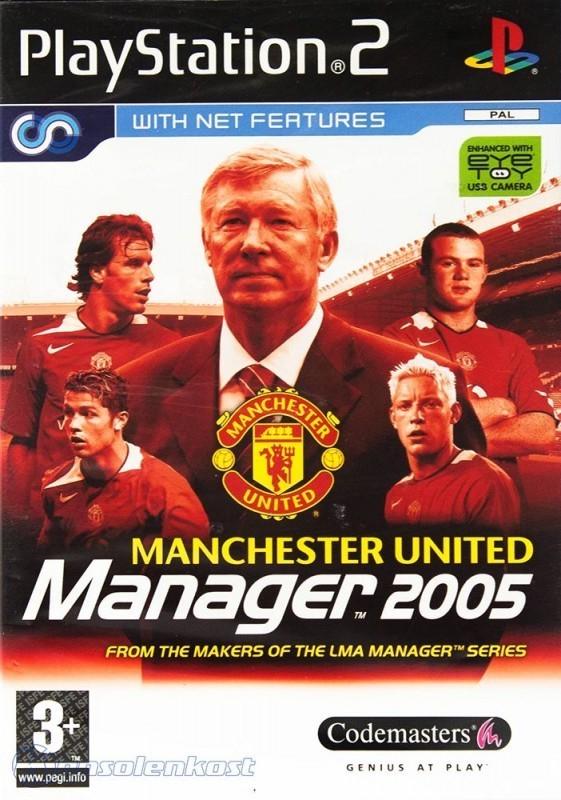Manchester United Manager 2005 PAL Playstation 2