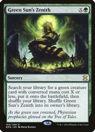 Green Sun's Zenith #169 Magic Eternal Masters