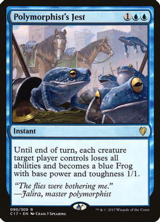 Polymorphist's Jest Magic Commander 2017