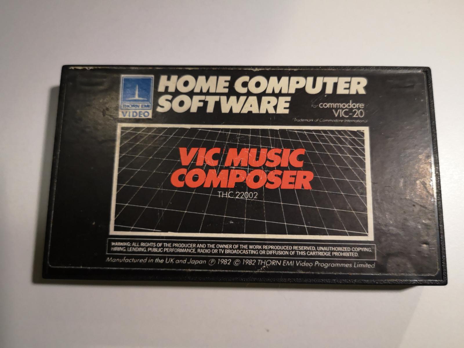 Vic Music Composer Vic-20