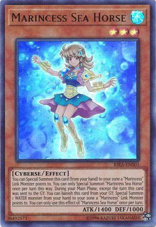 Marincess Sea Horse RIRA-EN003 YuGiOh Rising Rampage
