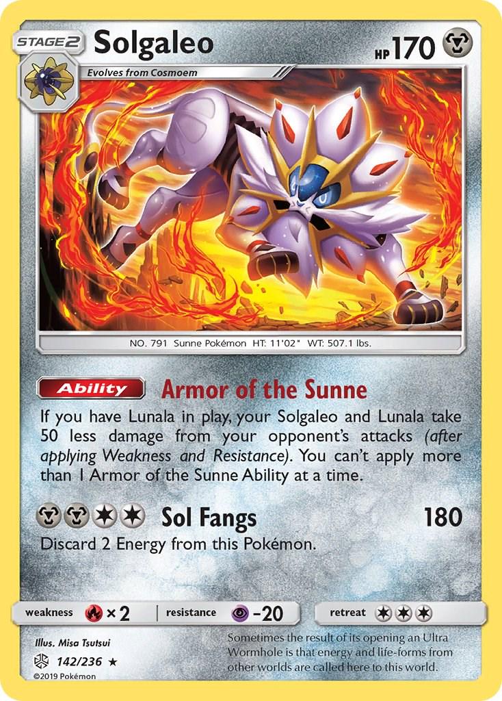 Solgaleo #142 Pokemon Cosmic Eclipse