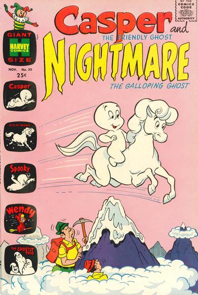 Casper & Nightmare #30 (1970) Comic Books Casper & Nightmare
