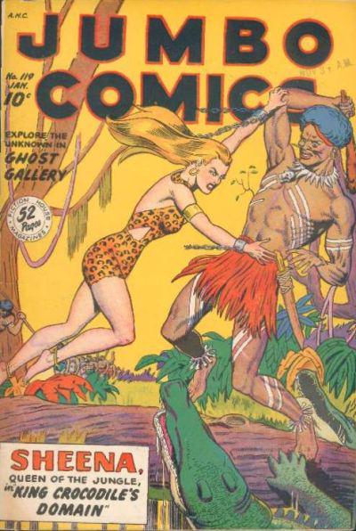 Jumbo Comics #119 (1949) Comic Books Jumbo Comics