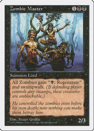 Zombie Master Magic 5th Edition