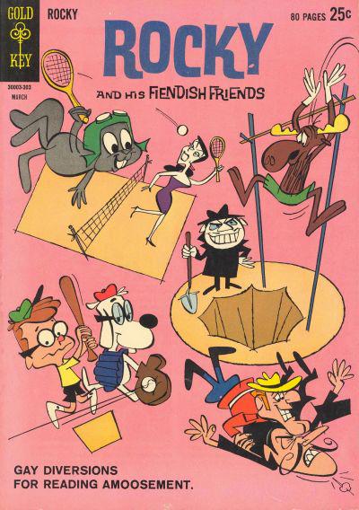 Rocky and His Fiendish Friends #3 (1963) Comic Books Rocky and His Fiendish Friends
