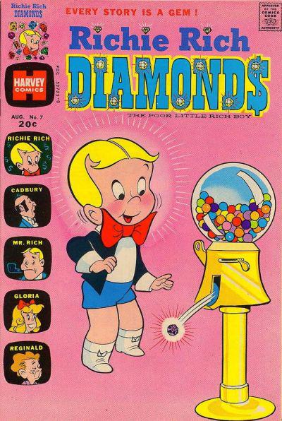 Richie Rich Diamonds #7 (1973) Comic Books Richie Rich Diamonds