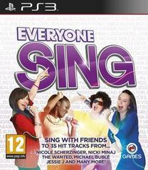 Everyone Sing PAL Playstation 3