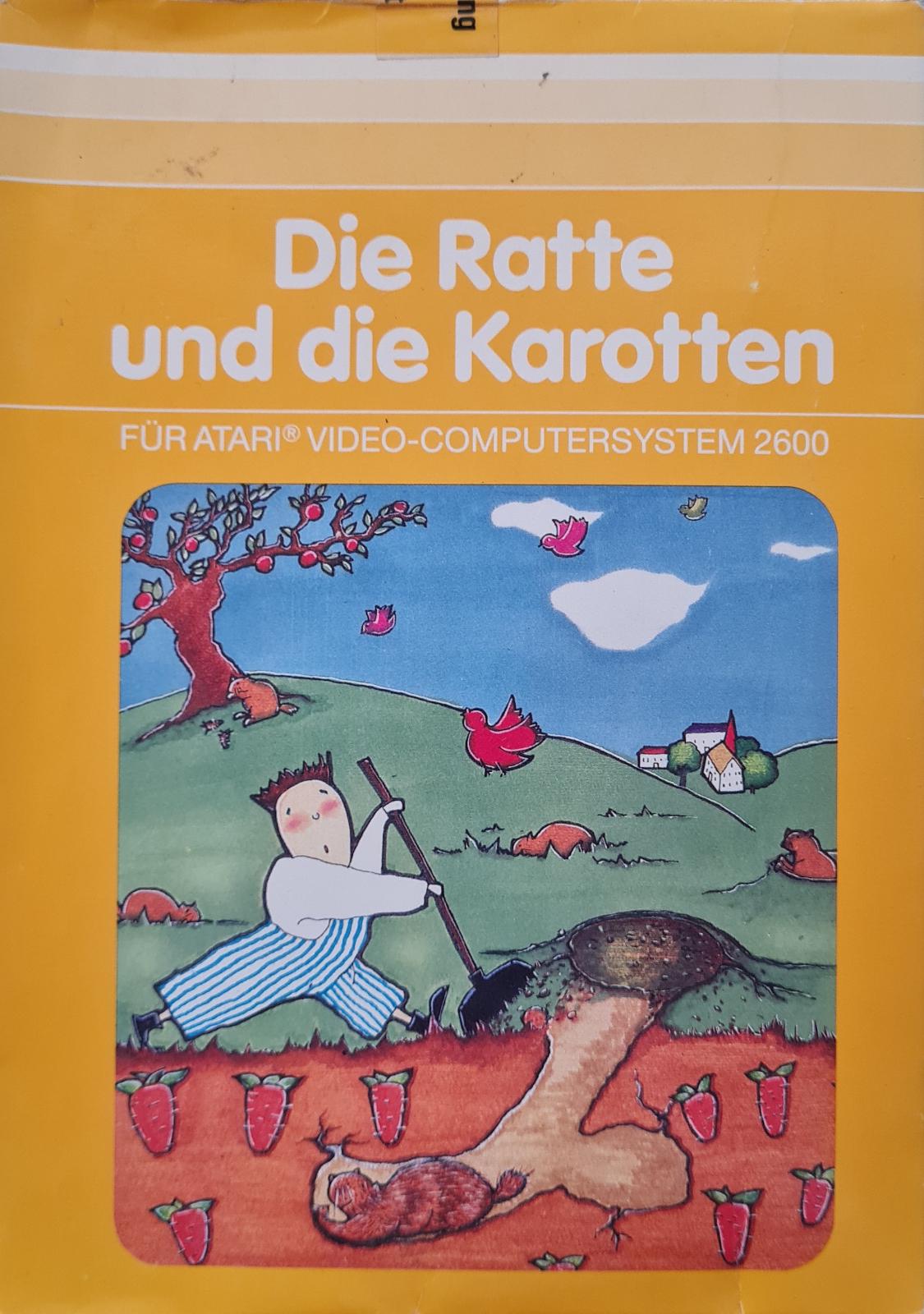 Die Ratte und die Karotten Atari 2600